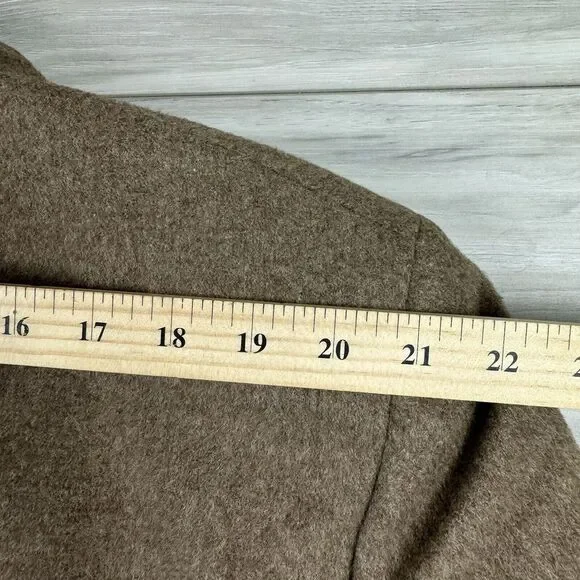 Jos A‎ Bank Jacket Brown 100% Camelhair Sport Coat Blazer 46L Heavy Winter Warm